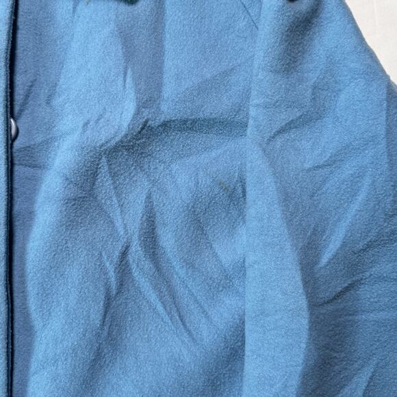 Centigrade Outerwear Blue Wool Blend Longline Coat Sz XL - Picture 7 of 10